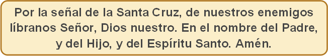 Señal de la Santa Cruz