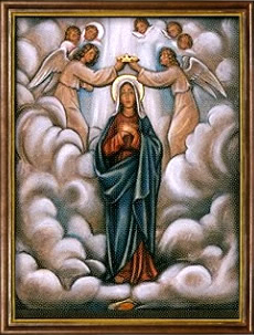 La Coronación de María como Reina de los Cielos. Misterios Gloriosos (miércoles y domingo)