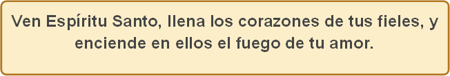 Rosario al Espiritu Santo