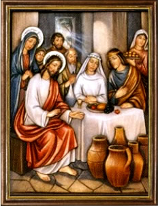 La Autorrevelación de Jesús en las Bodas de Caná. Misterios Luminosos (jueves)