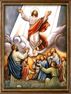 La Ascensión de Jesús a los Cielos. Misterios Gloriosos (miércoles y domingo)